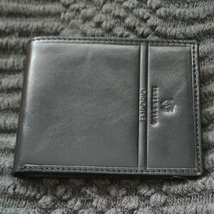 Authentic Emporio Valentini‎ Black Leather Wallet
